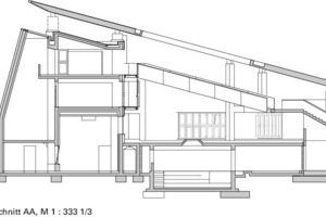  Schnitt AA, M 1 : 333 1/3 